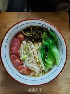 Make Sausage noodles step 8