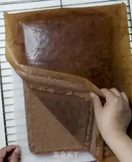 Make A mint frozen cocoa roll step 9
