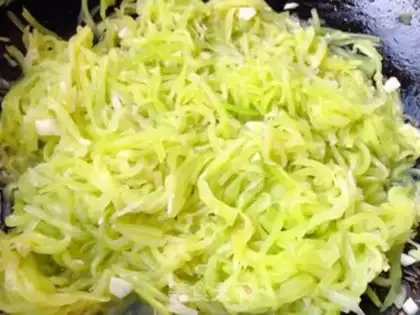 Make Garlic fried rice step 7