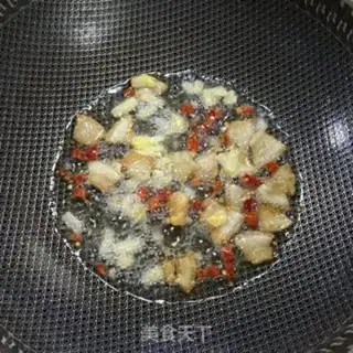 Make Tofu with mushrooms step 1