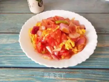 Make Tomato fried onions step 5