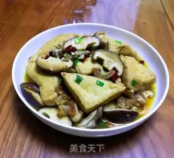 Make Tofu with mushrooms step 7