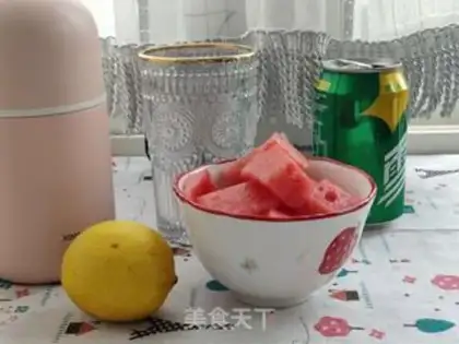 Make Watermelon saliva step 0