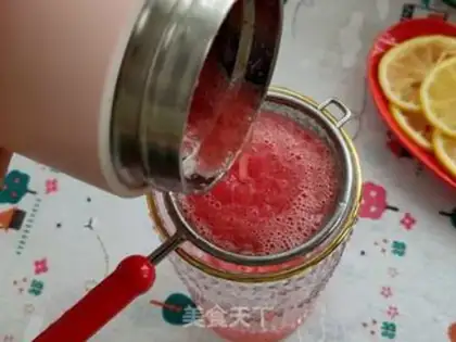 Make Watermelon saliva step 4