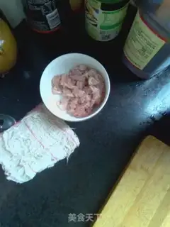 Make White-fried meat step 1