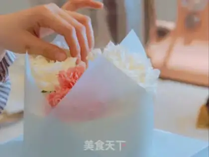 Make Ins Frozen Flowercake step 4