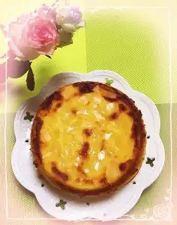 Make Rock-burned cheese cream cake step 6