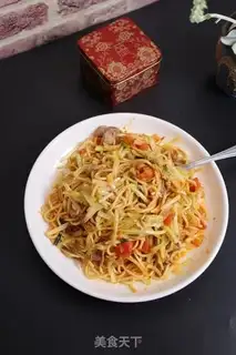 Make Cream noodles step 10