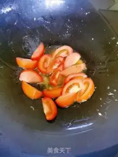 Make Tomato fried eggs step 7
