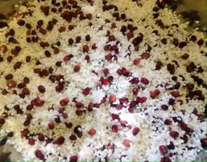 Make Red bean rice step 2