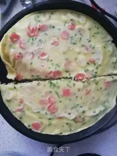 Make Vegetable hamcake step 4