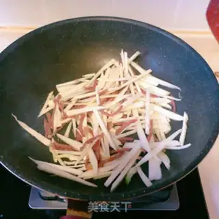 Make The ham is white step 3