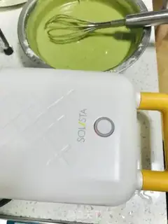 Make Tea waffles step 7