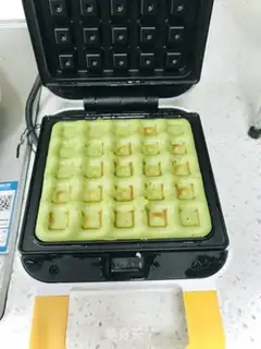 Make Tea waffles step 8