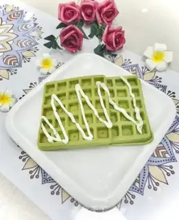 Make Tea waffles step 10