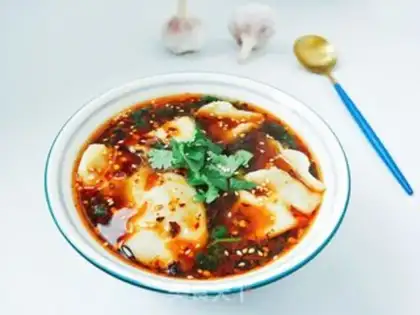 Make Sour soup dumplings step 0