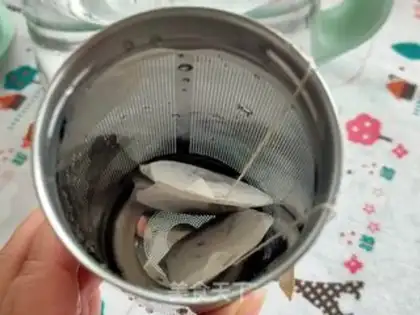 Make Peach tea step 2