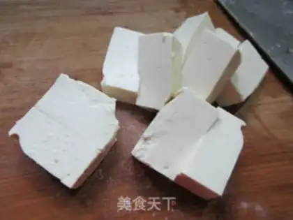 Make Chicken wings, lobster tail tofu step 1