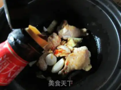 Make Chicken wings, lobster tail tofu step 4