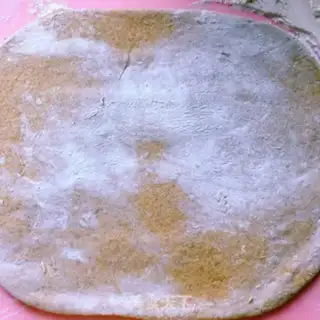 Make Pumpkin whole-grain ham roll step 3