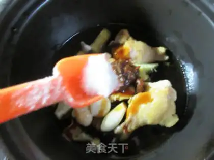 Make Chicken wings, lobster tail tofu step 7