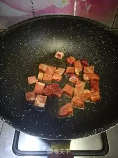 Make Black pepper beef apricot mushrooms step 4