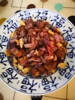 Make Black pepper beef apricot mushrooms step 8