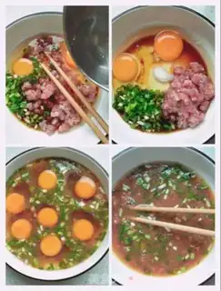 Make Lunch bed eggs step 2