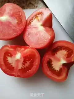Make Sugar with tomatoes step 1