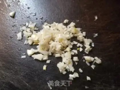 Make Shrimp skin and blue step 2
