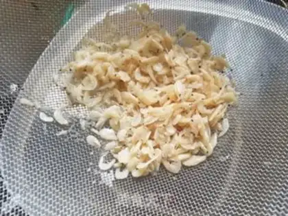 Make Shrimp skin and blue step 3