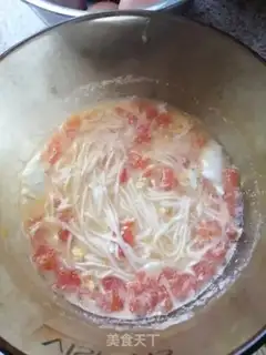 Make Tomato egg noodles step 5