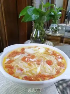 Make Tomato egg noodles step 7