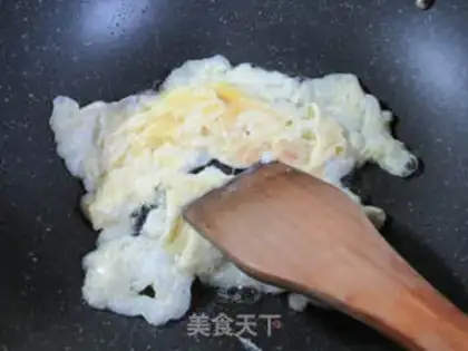 Make Cream pepper eggs fried white step 4