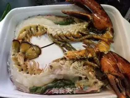 Make Garlic cheese lobster step 7