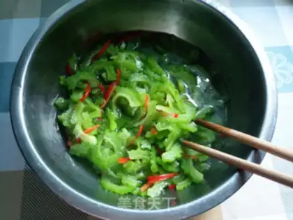 Make A cold, bitter melon step 5