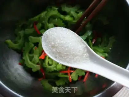 Make A cold, bitter melon step 7