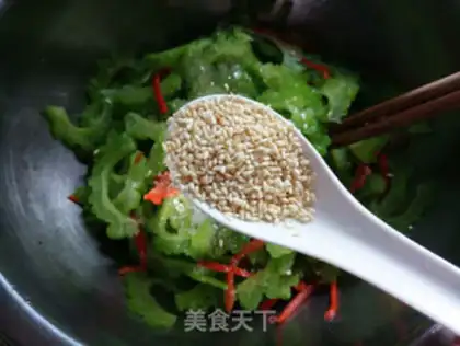 Make A cold, bitter melon step 8
