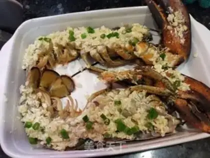 Make Garlic cheese lobster step 14