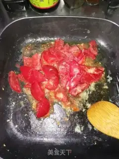 Make Tomato egg sprouts step 4