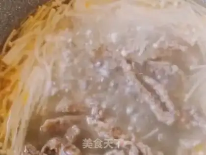 Make Sour soup, fat cow step 4