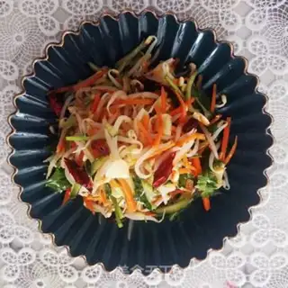 Make Cold bean sprouts step 4
