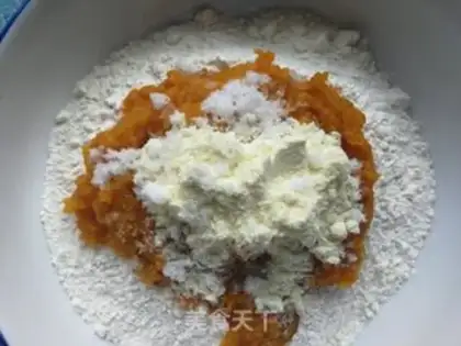 Make Pumpkin milk buns step 3