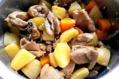 Make Curry chicken step 0