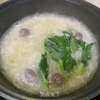 Make Chouzhou beefball powder soup step 8