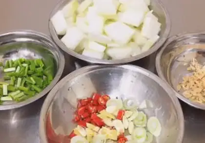 Make Red-hot melons step 0