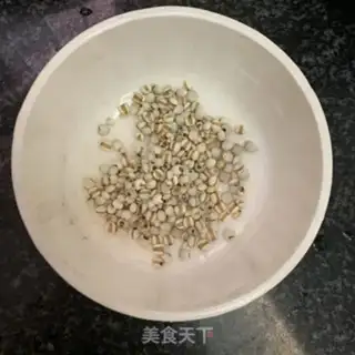 Make Rinhorn rice chop soup step 1