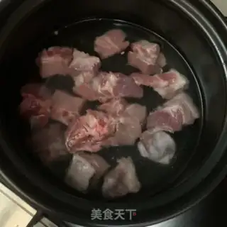 Make Rinhorn rice chop soup step 2
