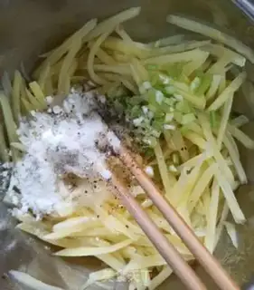 Make Potato egg pancake step 4