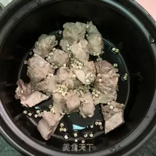 Make Rinhorn rice chop soup step 3